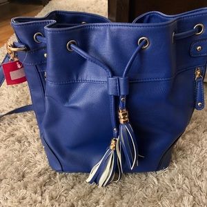 Mix No 6 bucket tote bag - Blue